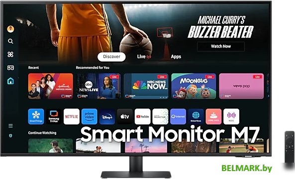 Smart монитор Samsung Smart M7 LS43DM702UUXDU - фото