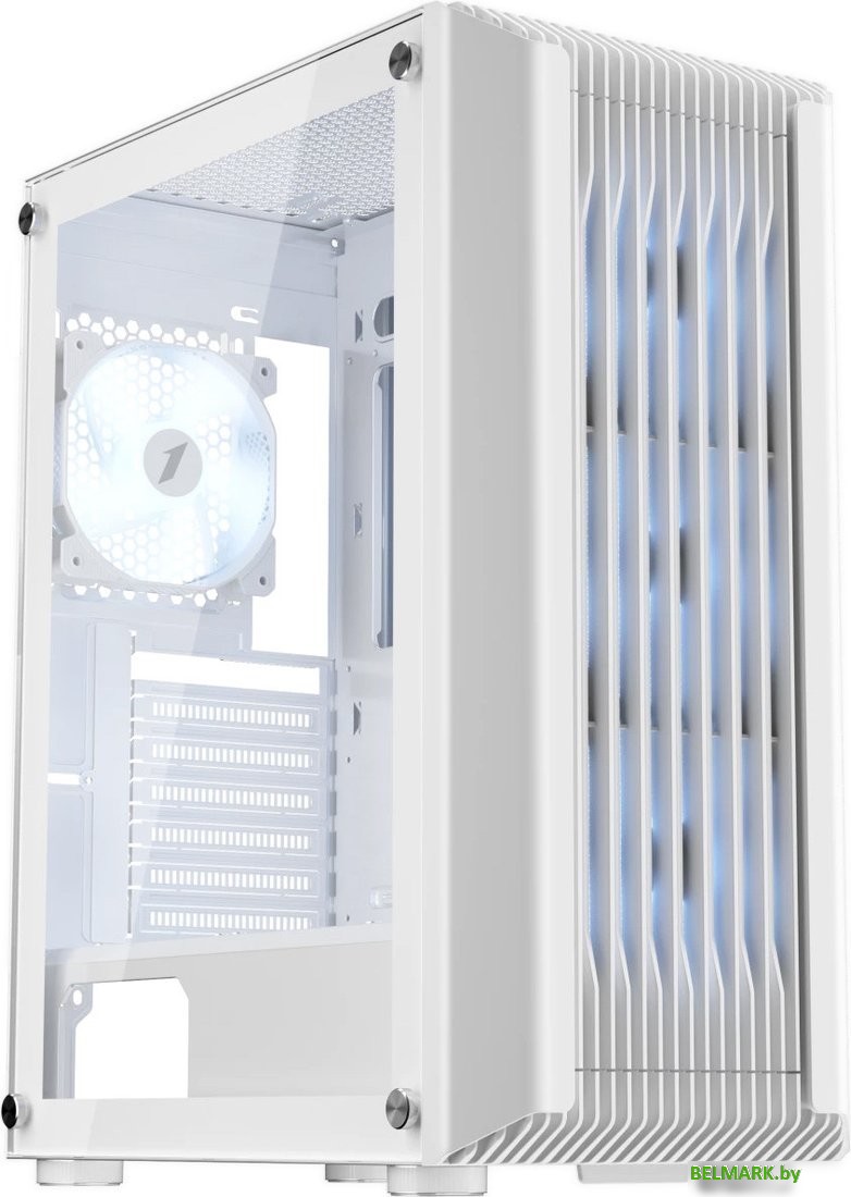 Корпус 1stPlayer Bullet Hunter H6 ARGB (белый) - фото