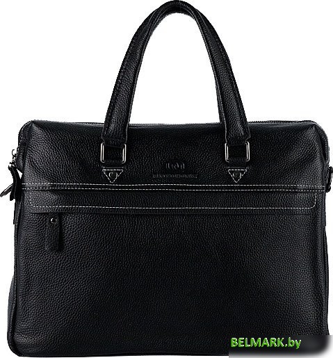 Мужская сумка Francesco Molinary 356-Q8196-8-BLK (черный) - фото