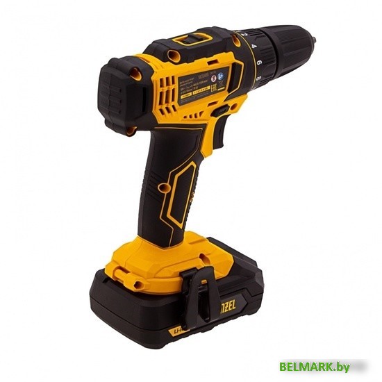 Дрель-шуруповерт Denzel CDL-18-02BM (с 2-мя АКБ, кейс) - фото2