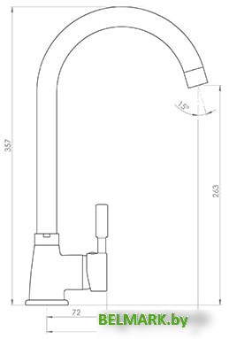 Смеситель Inan Yakut M1104 - фото2