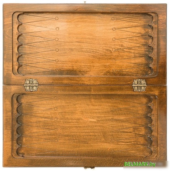 Шахматы/шашки/нарды Haleyan резные с гранатами 50 kh123 - фото2