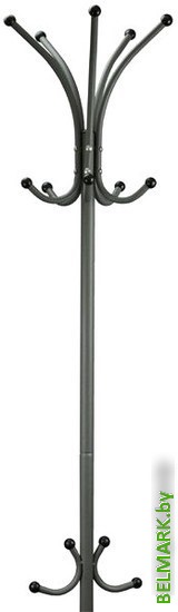 Вешалка для одежды Мебелик Пико 4 (серый бетон) - фото