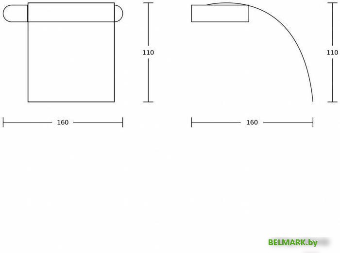 Держатель для туалетной бумаги Gross Aqua Space GA18233 - фото2