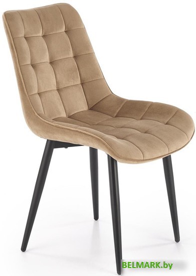 Стул Halmar Ganso (бежевый/черный) - фото