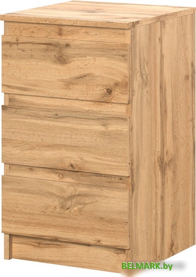 Тумба НК-Мебель Stern Т-9 3-я 72677832 (дуб вотан) - фото