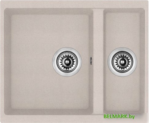 Кухонная мойка Longran Enigma ENG555.460 15 (arena/47) - фото