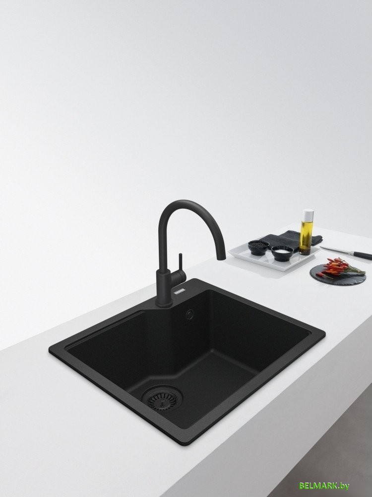 Кухонная мойка Franke Urban UBG 610-50 114.0697.754 (матовый черный) - фото2
