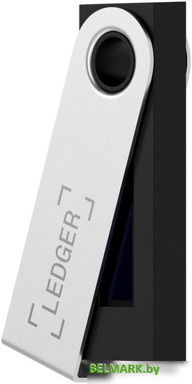 Аппаратный криптокошелек Ledger Nano S (черный) - фото