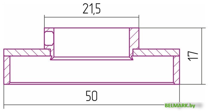 Отражатель Сунержа TUBE 1/2 (21.3 мм) 03-1029-0001 - фото2