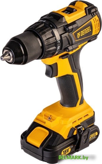 Дрель-шуруповерт Denzel BLDL-IB-IB-18-02 (с 2-мя АКБ, кейс) - фото