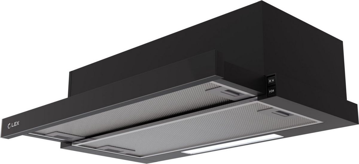 Кухонная вытяжка LEX Hermes 600 Black - фото2