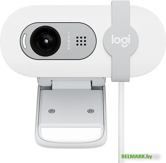 Веб-камера Logitech Brio 100 (белый) - фото