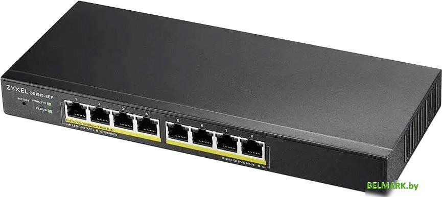 Управляемый коммутатор 2-го уровня Zyxel GS1915-8EP-EU0101F - фото
