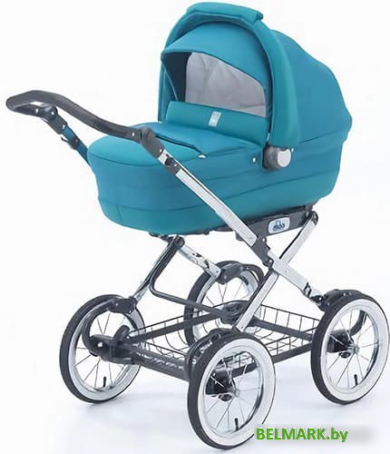 Коляска-люлька CAM Linea Classy ART903-T521 (голубая волна) - фото