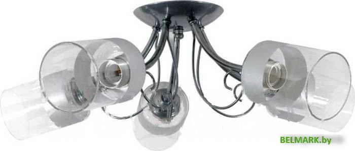 Припотолочная люстра Элетех Мия 151 НСБ 01-5х60-131 Е27 1005405008 (хром) - фото