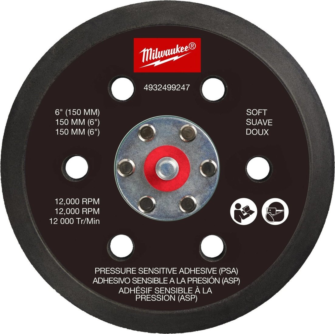 Шлифподошва Milwaukee 4932499247 - фото