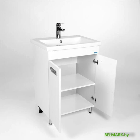 Viant Тумба Лима с умывальником Como 60 VLIM60CO-T2ST + S-UM-COM60/1-w - фото2