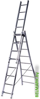 Лестница-трансформер Dinko 3х8 секций [LS 308] - фото