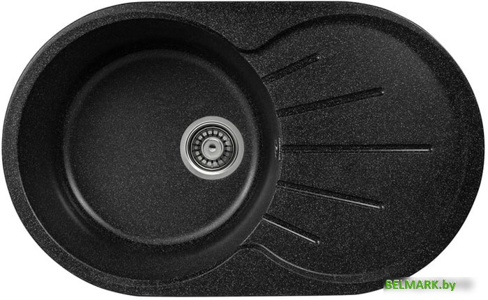 Кухонная мойка Gerhans A02 (черный) - фото