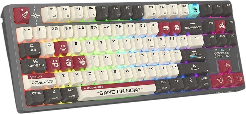 Клавиатура A4Tech Bloody WS87 Pixels Red (Bloody BLMS Red Plus) - фото2