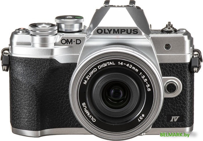 Olympus OM-D E-M10 Mark IV Kit 14-42mm (серебристый) - фото