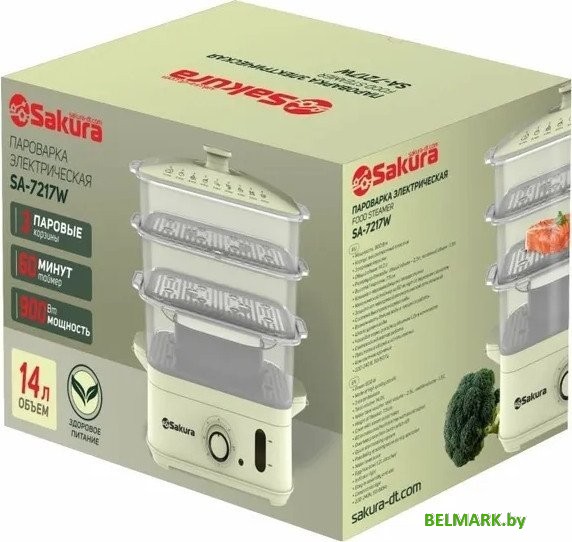 Пароварка Sakura SA-7217W - фото2