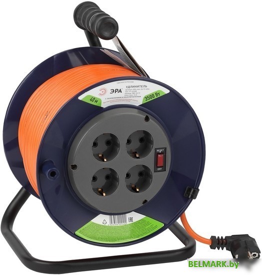 Удлинитель ЭРА RPx-4es-3x1.5-40m Б0046836 - фото