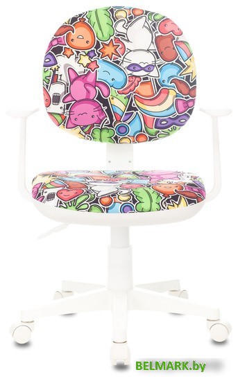 Компьютерное кресло Бюрократ CH-W356AXSN/MASKARAD (мультиколор) - фото2