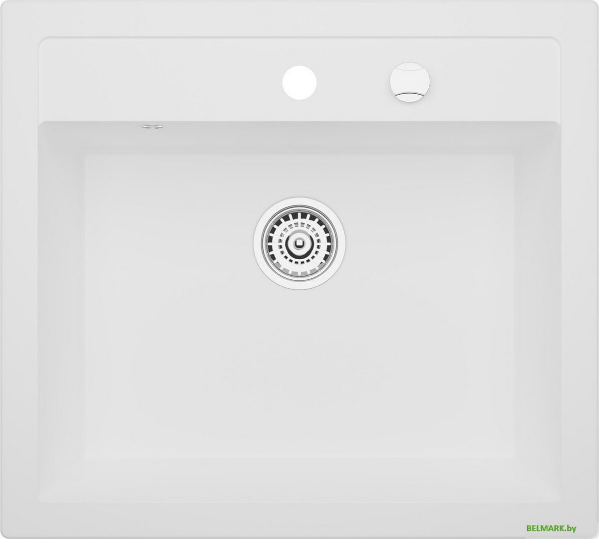 Кухонная мойка Kernau KGS I 60 1B Retro Pure White - фото