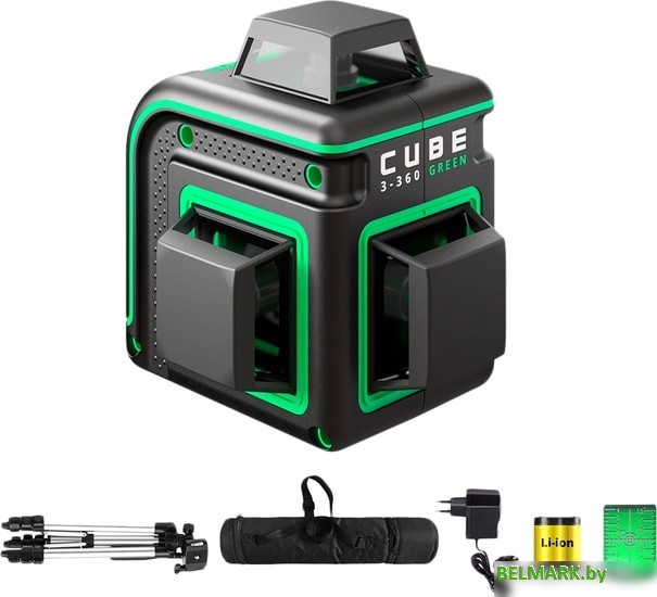 Лазерный нивелир ADA Instruments Cube 3-360 Green Professional Edition А00573 - фото
