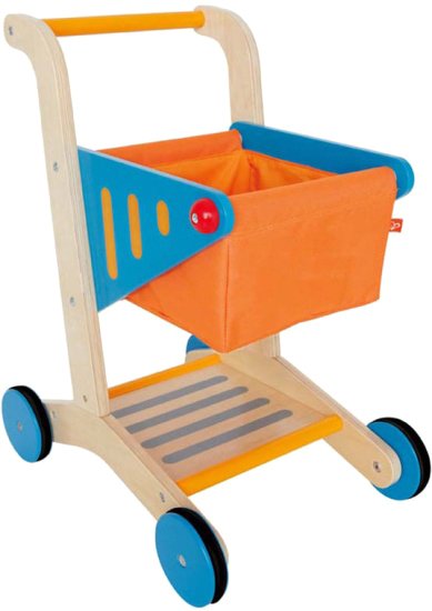 Тележка игрушечная Hape Супермаркет E3123-HP - фото