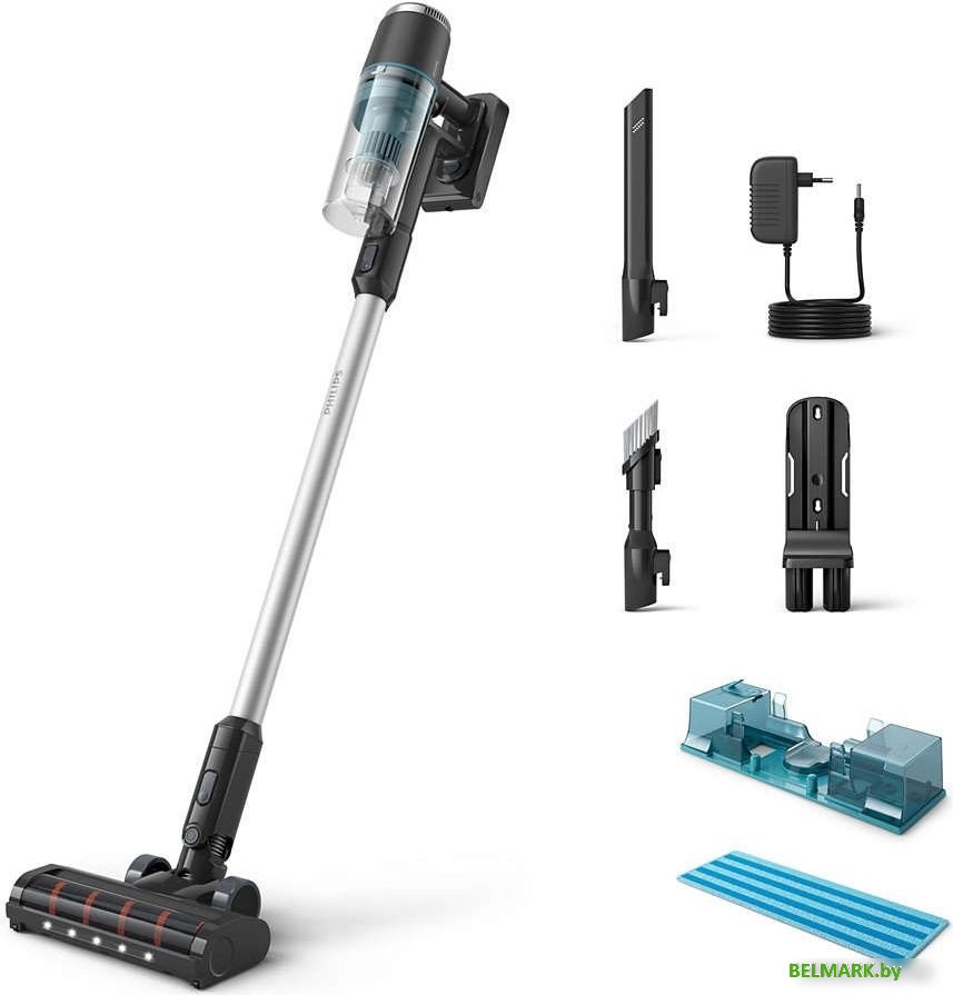 Вертикальный пылесос с влажной уборкой Philips XC3133/01 - фото