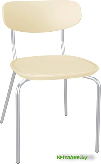 Стул Sheffilton SHT-S85М-2 (бежевый/бежевый/хром лак) - фото