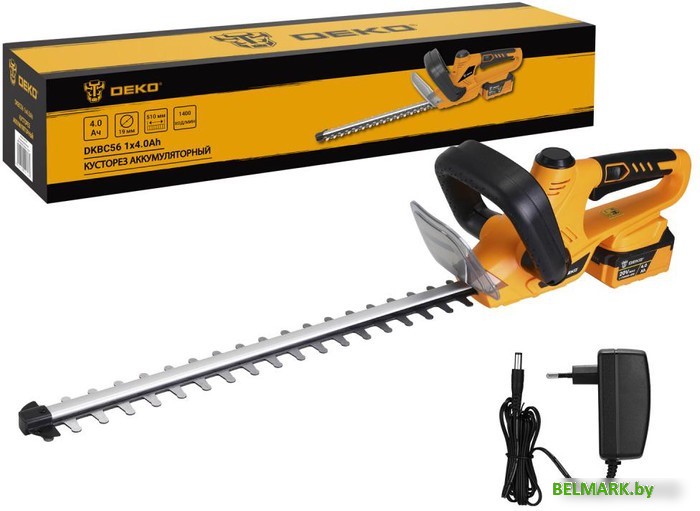 Кусторез Deko DKBC56 065-1254 (с 1-м АКБ) - фото