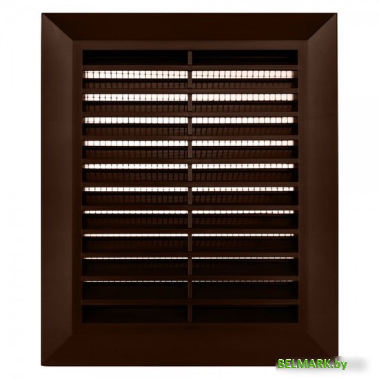 Вентиляционная решетка Awenta Classic T48BR 14x17 (коричневый) - фото2