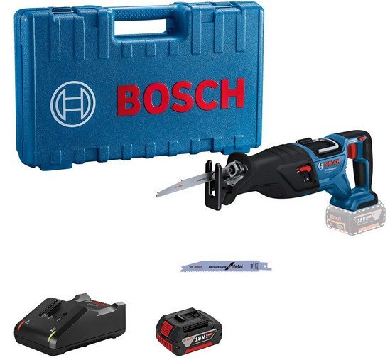 Сабельная пила Bosch 06016C0021 (с 1-им АКБ) - фото