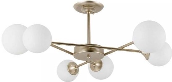 Люстра средней высоты Arte Lamp Marco A2703PL-6SG - фото