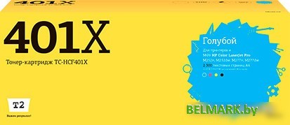 Картридж T2 TC-HCF401X (аналог HP 201X (CF401X)) - фото