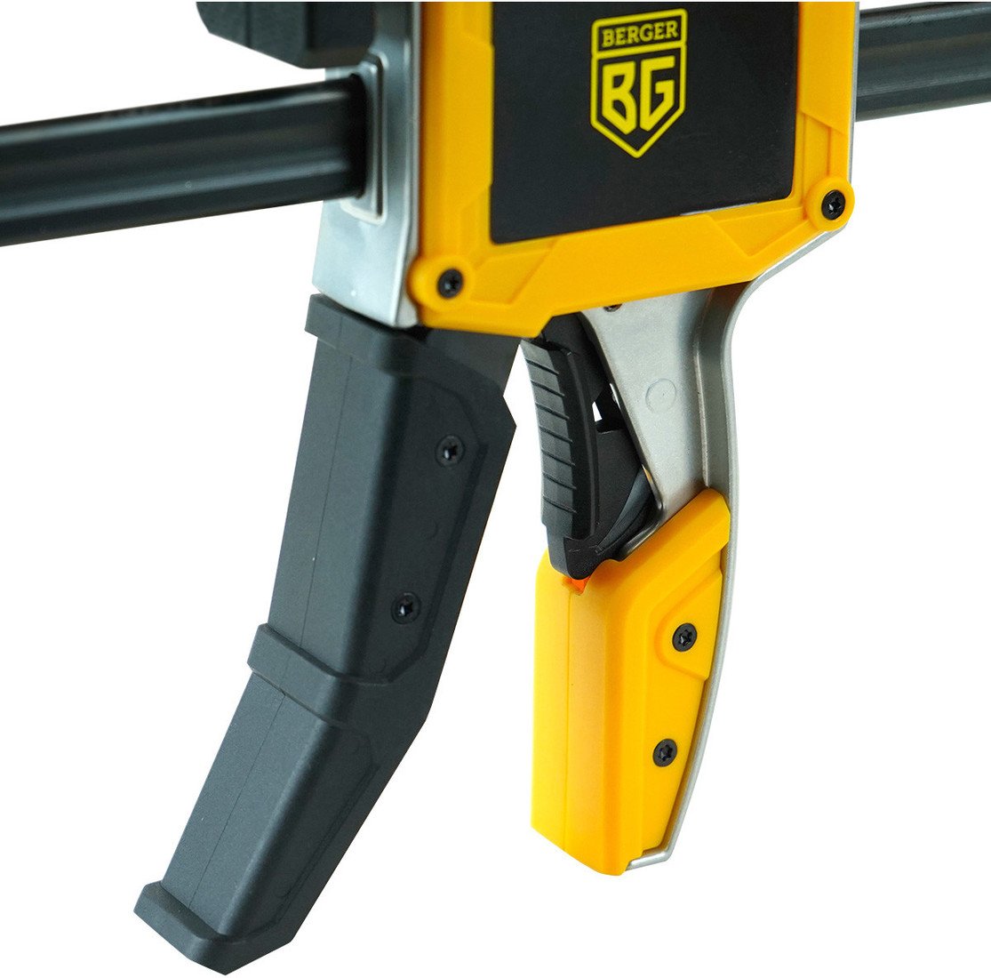 Струбцина Berger Быстрозажимная 95x900мм, зажим до 350 кг BG1927 - фото2
