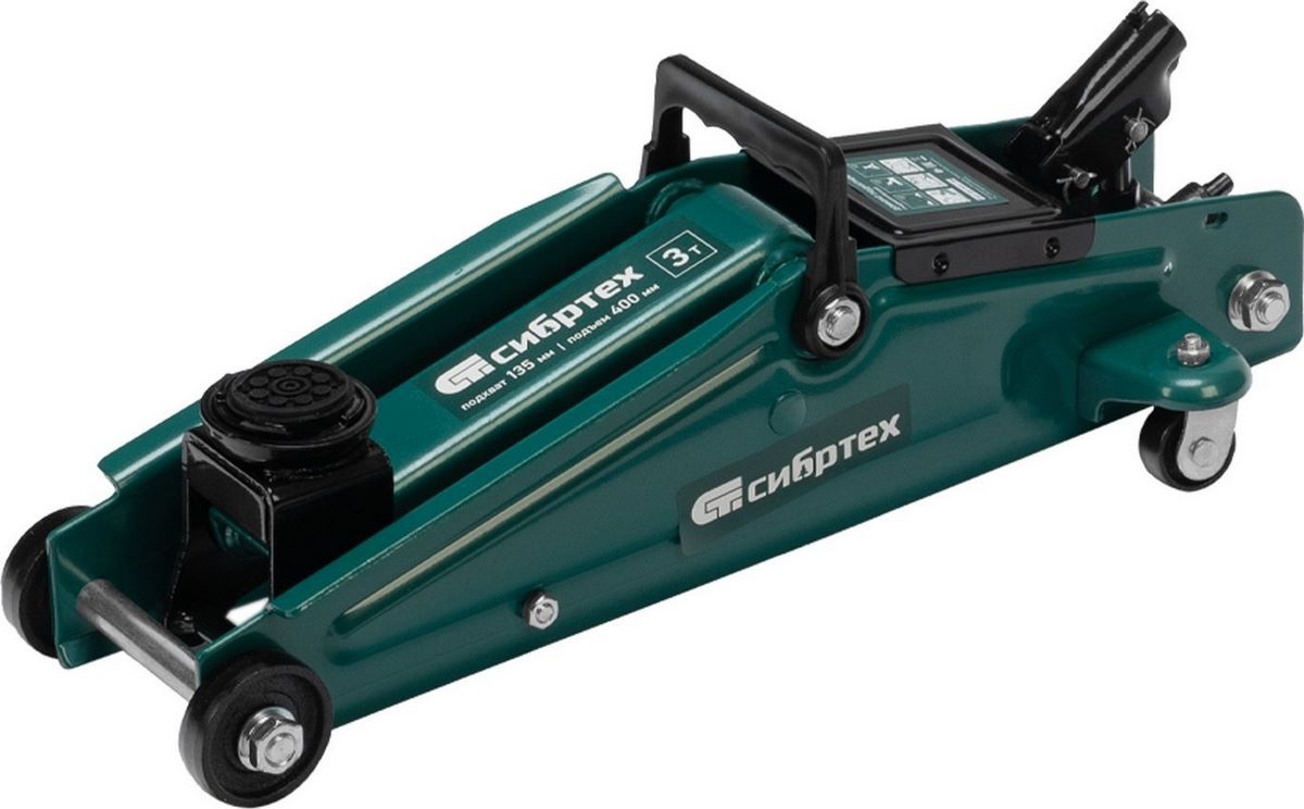 Подкатной домкрат СибрТех 50838 3т - фото2