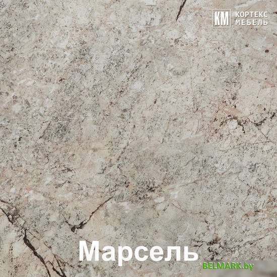 Шкаф напольный Кортекс-мебель Корнелия Лира НШ80р1ш (венге/марсель) - фото2