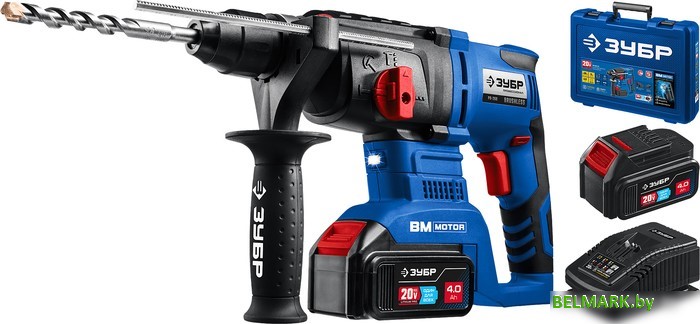 Перфоратор Зубр PB-260-42 (с 2-мя АКБ, кейс) - фото