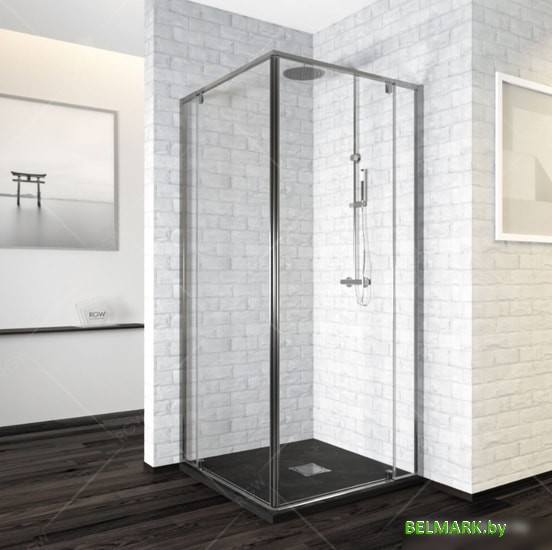 Душевой уголок RGW PA-38 90x90 (хром/прозрачное) - фото