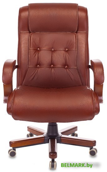 Кресло Бюрократ T-9926WALNUT светло-коричневый - фото