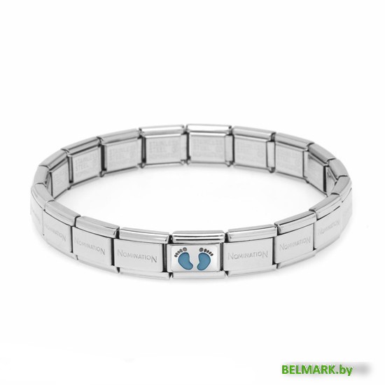 Звено для браслета NominatioN Голубые следы 330208/15 - фото2
