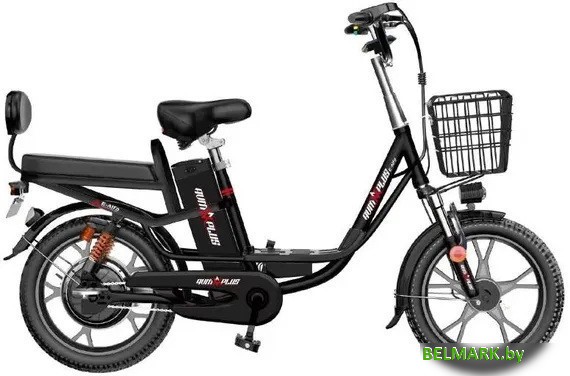 Электровелосипед AVM.Plus E-ALFA 20 Pro (черный) - фото