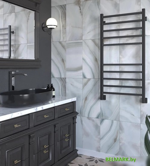 Полотенцесушитель Stinox Quatro 50x100 qu100 Ral 9005 - фото