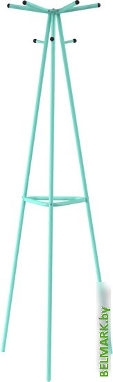 Вешалка для одежды Мебелик Галилео 217 (бирюзовый) - фото