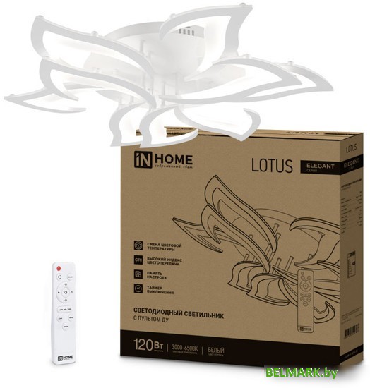 Припотолочная люстра In Home Elegant Lotus 4690612051512 - фото2